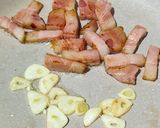 ハムと旬の野菜のぺぺロンチーノ風作り方1写真