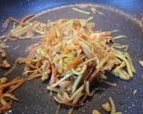 くるみと野菜のきんぴら作り方2写真