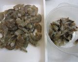 海老と豆腐のヘルシー焼き作り方1写真