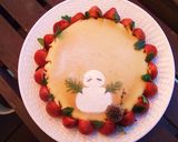 ＮＹチーズケーキでクリスマス作り方2写真