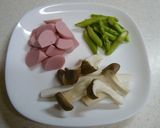 お弁当の１品に♪魚ニソおかか炒め♡作り方1写真