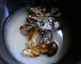 冷凍松茸で、おこわにしました作り方2写真
