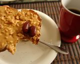 私のピーナッツバタートーストの食べ方作り方4写真