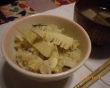 たけのこ☆塩昆布の炊き込みご飯～♪作り方4写真