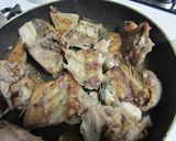 鰤あらのオレンジ煮作り方3写真