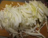 簡単中華♪白菜の芯とはるさめの炒め煮作り方2写真