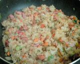 簡単ウインナー炒飯作り方5写真