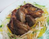 鰤あらのオレンジ煮作り方7写真