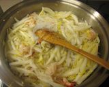 簡単中華♪白菜の芯とはるさめの炒め煮作り方8写真