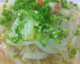 簡単中華♪白菜の芯とはるさめの炒め煮作り方9写真
