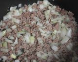 トマトとほうれん草のたっぷり肉味噌麺♪作り方2写真