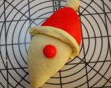 * クリスマス ★ サンタクロースパン♪作り方12写真