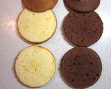 サンセバスチャン　ダミエ柄チョコケーキ作り方12写真