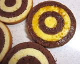 サンセバスチャン　ダミエ柄チョコケーキ作り方15写真