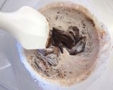サンセバスチャン　ダミエ柄チョコケーキ作り方16写真