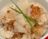 長いもと梅の炊き込みごはん作り方3写真