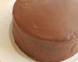 サンセバスチャン　ダミエ柄チョコケーキ作り方21写真
