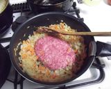 お肉ゴロっと入ったミートソース♪作り方2写真
