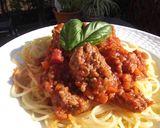 お肉ゴロっと入ったミートソース♪作り方8写真