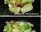 ■中華・海老とキャベツの塩にんにく炒め■作り方4写真