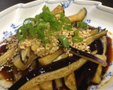茄子のニンニクソースがけ作り方4写真