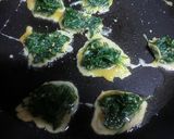 おかひじきのちょぼ焼き作り方4写真