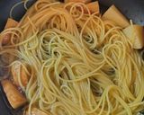 新じゃが芋のじゃがバタ明太パスタ作り方6写真