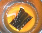 白菜で巻き寿司作り方1写真