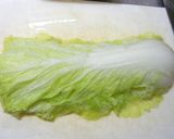 白菜で巻き寿司作り方3写真