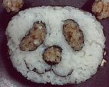 パンダ飾り巻き寿司♪作り方19写真