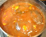 簡単☆デミグラ煮込みハンバーグ作り方14写真