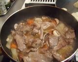 肉の旨味を逃がさない！ひと工夫　シチュー作り方10写真
