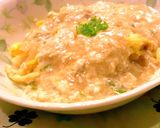 卵1個でとろとろ☆卵あんかけソース作り方6写真