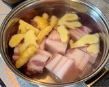 鍋だけ！簡単！とろとろ豚の角煮作り方1写真
