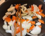 きのこ嫌いが食べた！甘辛肉野菜炒め煮作り方1写真