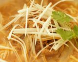 牛蒡とひき肉の胡麻風味・味噌ラーメン作り方5写真