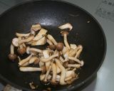 お揚げサラダとキノコの柚子胡椒バター風麺作り方2写真