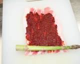 クリスマス色の豚肉唐辛子巻作り方4写真
