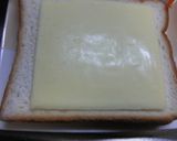 おせちのリメイク・ごまめチーズトースト作り方2写真