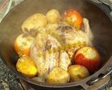 ダッチオーブンで作る鶏の・・・料理！！作り方4写真