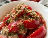 本みりんでツナ入り簡単無限トマト🍅作り方3写真