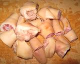 豚テールをオッサン向きにあっさりと食べる作り方1写真