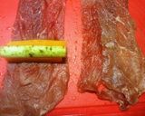 ✿お鍋ひとつで簡単♬八幡巻き✿作り方2写真