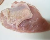 ➏　♬チキンとベーコンのクリーム煮♪　➏作り方1写真