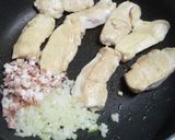 ➏　♬チキンとベーコンのクリーム煮♪　➏作り方5写真