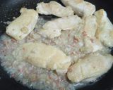 ➏　♬チキンとベーコンのクリーム煮♪　➏作り方7写真