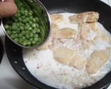 ➏　♬チキンとベーコンのクリーム煮♪　➏作り方9写真