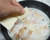 ➏　♬チキンとベーコンのクリーム煮♪　➏作り方10写真