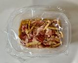 調理ほぼ無しレンジだけ！辛い冷やし肉そば作り方3写真