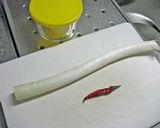 ネギの酒粕醤油漬け作り方1写真